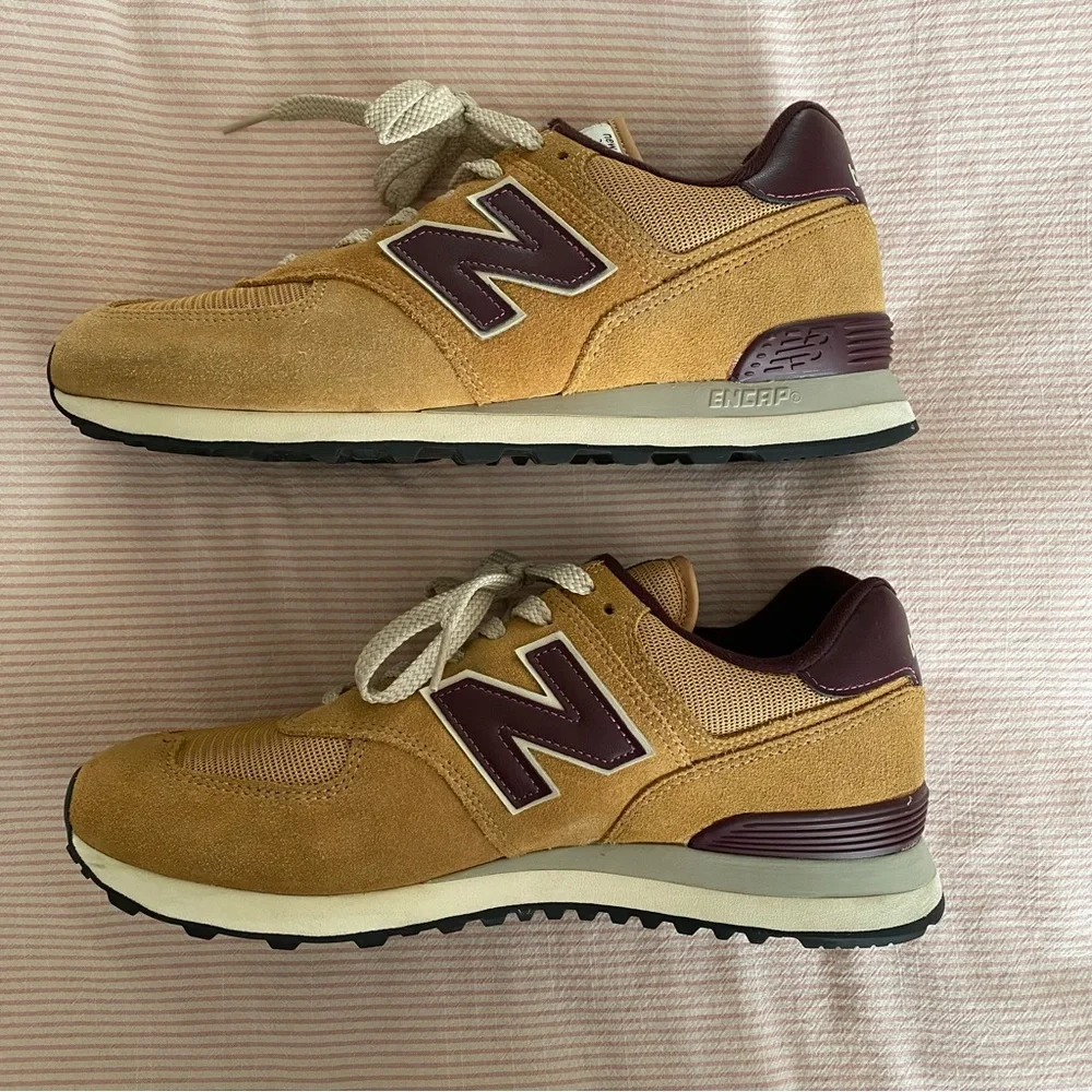 Mens New Balance 574 Classic Sneakers size 10.5 Excellent Condition - Picture 4 of 8